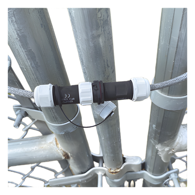 GATE-CONN - Conector de Empalme para Puertas Batientes / Sin Conducto / Sistema Ironclad / Puertas de Emergencia / Instalación Rápida