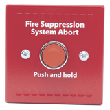 HCVR-AS-R - Botón de Aborto / Montaje Superficial / Certificación UL y FM / Supresión de Incendio / 4.5 x 4.5 x 2.5 in