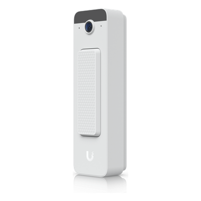 UVC-DOORBELL-LITE-W - Videoportero IP / 5 Megapixel / PoE / IR 5 m (16.4 ft) / Audio Bidireccional / Detección Inteligente / IPX5
