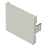 CHB2IW-X - Módulo de Tapa Ciega / 1/2 Elemento / Blanco Mate / ABS / 1.56 x 1.34 x 0.11 pulgadas