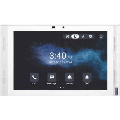 S567A - Monitor Táctil IP / 10" IPS LCD / Android 12 / Wi-Fi 6 / PoE 802.3af / 8 Entradas de Alarma / SIP / Gestión Cloud