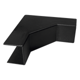 TMK-1720-EI-N - Esquinero Interior / PVC Autoxtinguible / Para Canaleta TMK-1720-N-CC / Color Negro