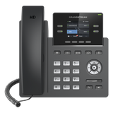 GRP-2612 - Teléfono IP / 4 Líneas SIP / 2 Cuentas / Pantalla Color 2.4" / Codecs HD G.722 y Opus / Gestión en la Nube / Puertos 10/100 Mbps