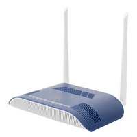 HG323RG-WT - ONU Dual GPON/EPON / Wi-Fi 2.4 GHz 300 Mbps / 1 Puerto LAN Gigabit / 1 Puerto LAN Fast Ethernet / 1 Puerto FXS / 1 Puerto CATV / 2 Antenas 5 dBi