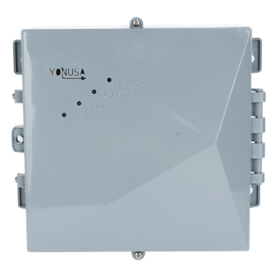 SYSNG-V3-H - Energizador Perimetral / 12,000 V / 1 J / 2,500 m (8,202 ft) Lineales / Control Remoto con Pánico / Respaldo Batería 3 Días / Alimentación Solar Opcional