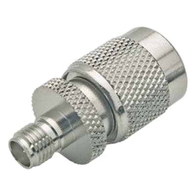 RSA-3472 - Adaptador en Línea / SMA Hembra a TNC Macho / Bronce Niquelado / Contacto Oro / Aislante Teflón