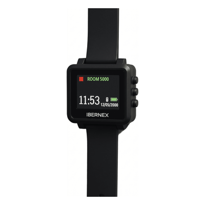 NX8832 - Reloj Receptor Inalámbrico de Muñeca / Display LCD a Color / Batería Recargable / Almacena 3000 Caracteres / Radiofrecuencia 433 MHz