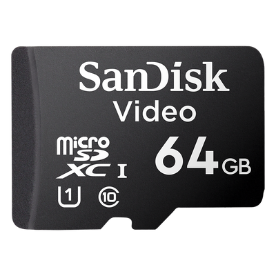 SDSDQA5A4064GBP - Sandisk Video Ultra SDXC UHS-I/Class 10 MSD SDSDQAS4-064G-BP
