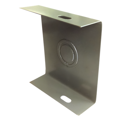 CH-DCPC100L - Placa de Cierre para Ducto / 100 x 100 mm (4 x 4 pulg) / Acero al Carbón Calibre 20 / Pintura Electrostática Gris / Norma NOM y ASTM 635A