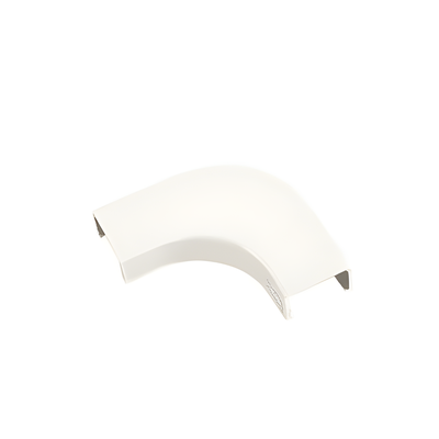 RAFC10WH-X - Curva de radio controlado / Para canaleta LD10 / ABS resistente a impactos / UL94V-0 / 0 a 50°C / Blanco mate