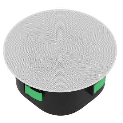 CS10 - Altavoz de Techo / Coaxial Bidireccional 5.7"+1.1" / PoE+ / Perfil Bajo 120 mm / 100Hz-20kHz / SPL 99dB