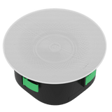 CS10 - Altavoz de Techo / Coaxial Bidireccional 5.7"+1.1" / PoE+ / Perfil Bajo 120 mm / 100Hz-20kHz / SPL 99dB