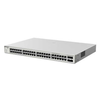 RG-NBS3200-48GT4XS-P-V2 - Switch Administrable PoE Capa 2+ / 48 Puertos Gigabit PoE 802.3af/at / 4 SFP+ 10Gb / 370W / Gestión en la Nube