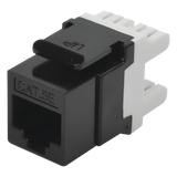 LP-KJ-549-BK - Módulo Jack Keystone / Cat5e / RJ45 / Terminación 180° / Sin Blindaje / 1 Puerto / Negro