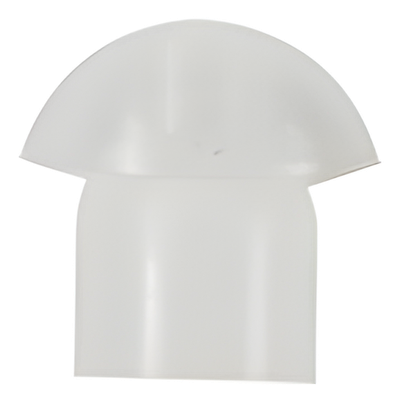 P-BUD-CLEAR - Tapón de Plástico Transparente para Micrófono / Compatible Tubos Acústicos / 100 Piezas / Diseño Ergonómico