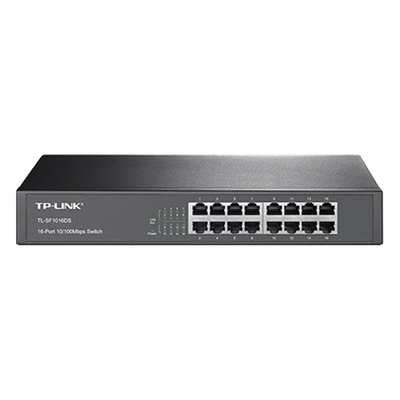 TL-SF1016DS - TP-Link TL-SF1016DS dispositivo de redes No administrado 16 Fast Ethernet (10/100) 10BASE-T, 100BASE-TX