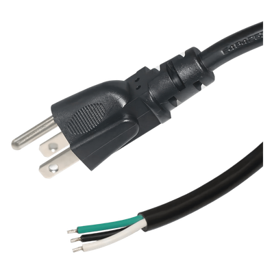 ACCORDP1.8M - Cable de Alimentación AC / 120-240 Vca / 1.8 m (5.91 ft) / 3 Fases / 18 AWG / Clavija Tipo B / Puntas Libres