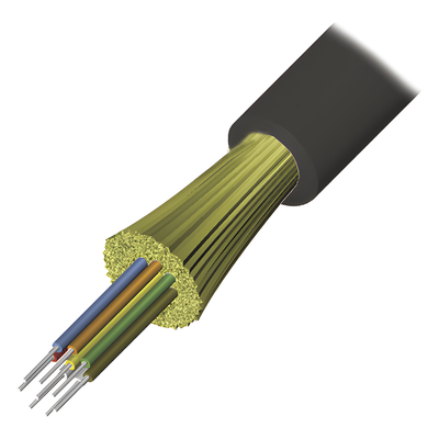 9GD5R006D-T301A - Cable de Fibra Óptica / 6 Hilos / Interior-Exterior / Tight Buffer / Dieléctrico Riser / OM3 50/125 / 1 Metro (3.28 Pies)