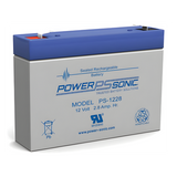PS-1228 - Batería de Respaldo AGM/VRLA / 12V 2.8Ah / Terminales F1 / Vida Útil 5 Años / Certificación UL