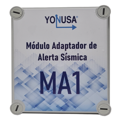 YAS-MOD - Módulo Adaptador para Alerta Sísmica / Fuente 13.5VDC 2A / Respaldo 7 Días / Entrada AC 127/220V / Conector 3.5 mm