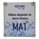 YAS-MOD - Módulo Adaptador para Alerta Sísmica / Fuente 13.5VDC 2A / Respaldo 7 Días / Entrada AC 127/220V / Conector 3.5 mm