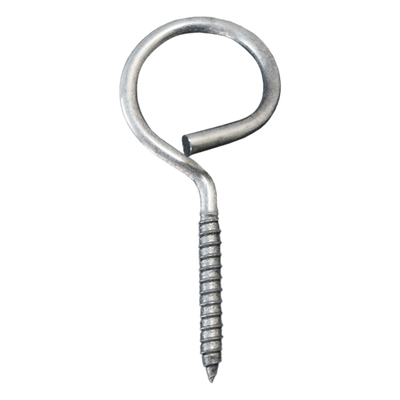 TH-ARMT - Armella Telefónica / 1/4" x 7 cm (2.76 pulgadas) / Acero Galvanizado Electrolítico / Punta Cónica / Cola de Cochino