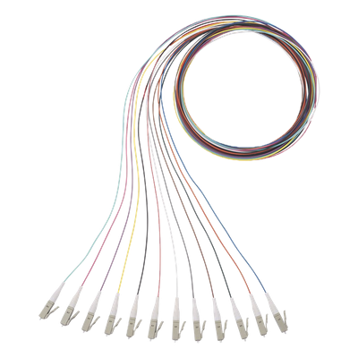 NKFPZ1BN1NKM001 - Kit de Pigtails / LC Simplex / Multimodo OM4 50/125 / 900μm Tight-Buffered / 1 Metro (3.28 Pies) / 12 Unidades