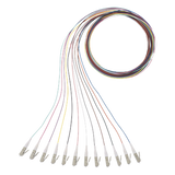 NKFPZ1BN1NKM001 - Kit de Pigtails / LC Simplex / Multimodo OM4 50/125 / 900μm Tight-Buffered / 1 Metro (3.28 Pies) / 12 Unidades