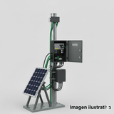 Epcom Powerline Kit Solar / 610W / 12VDC KITSOLARREPE