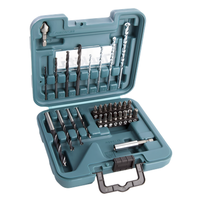 D-47204 - Juego de accesorios multipropósito 30 piezas para metal, concreto, madera y puntas para atornillar