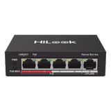 NS-0105P-35(B) - HiLook NS-0105P-35(B) switch No administrado Fast Ethernet (10/100) Energía sobre Ethernet (PoE) Negro