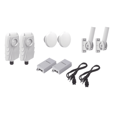 B5X-PTP-KIT1 - Kit Punto a Punto / 1.5 Gbps / 4.9-6.4 GHz / 12 dBi / 2 km (1.2 mi)