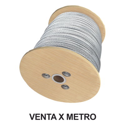 SRET-316-DA - Cable Retenida 7 Hilos, Resistencia 1293 Kg. Diámetro 3/16" (Venta x metro).