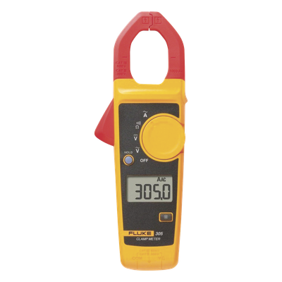 FLUKE-305/EMESP - Amperímetro de Gancho / 999 A CA / 600V CA/CC / CAT IV 300V / CAT III 600V / Mordaza 30 mm / 4 kΩ