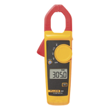 FLUKE-305/EMESP - Amperímetro de Gancho / 999 A CA / 600V CA/CC / CAT IV 300V / CAT III 600V / Mordaza 30 mm / 4 kΩ