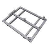XT100FIXPLATE - Base Ancla para Torniquete / Compatible XT100/XT100CS/XT100C / Instalación en Superficies Planas / Alta Resistencia