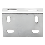 MG-51-104EZ - Placa Salida a Tubo / Acabado Electro Zinc / Compatible 1/2' a 2' / Abrazadera Tipo U