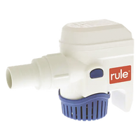 RM500B - Bomba Sumergible de Achique / Automatizada 500 GPH / 12 V DC / Sensor Integral / Altura de Descarga 2 m (6.6 ft) / Manguera 19 mm (3/4 pulg)