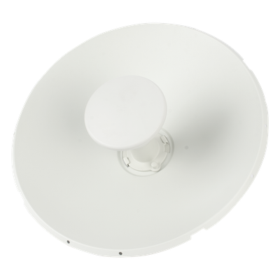 C060900D021A - Antena direccional tipo plato / 25 dBi / 5.150-7.125 GHz / MIMO 2X2 dual-pol / IP67 / 7° haz / Acero con pintura en polvo