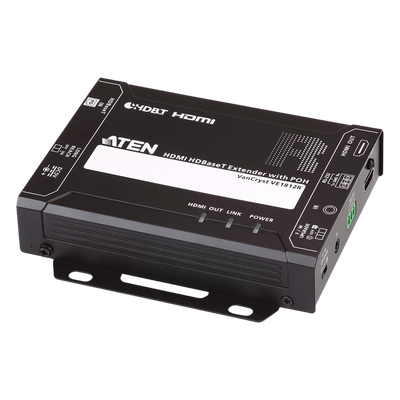 VE1812R - Extensor HDMI HDBaseT / 4K@60Hz / 70m Cat 5e/6 / 100m Cat 6a / 10.2 Gbps / Receptor