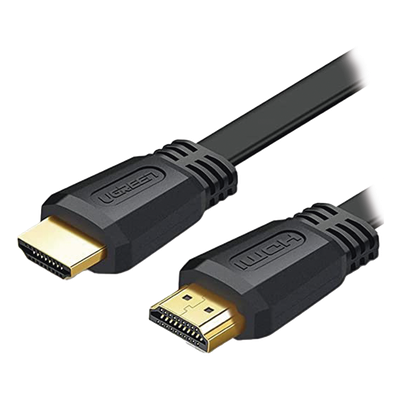 50821 - Cable HDMI 2.0 Plano de 5 Metros (16.40 Pies) / 4K@60Hz / HDR / 3D / HEC (Canal Ethernet HDMI) / ARC (Canal de Retorno de Audio) / Color Profundo de 48 Bits / Audio de 32 Canales / HDCP / Audio Dolby True HD 7.1 / 18 Gbps / EstaÑado y Triple Blindaje / A