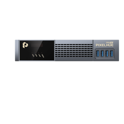 PD3-2K - Procesador AVoIP / Transmisión Dual-Streaming / Codificador y Decodificador Integrado / Latencia 2 ms / KVM 8 Pantallas / PoE+ / 1G Ethernet + Fibra SFP