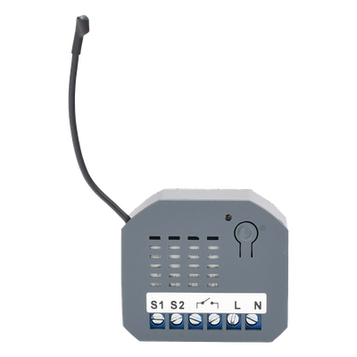MHS220 - Micromódulo On/Off Z-Wave 700 / 1 Circuito / Doble Control / 85-260V AC / 10A / 44x38x17 mm