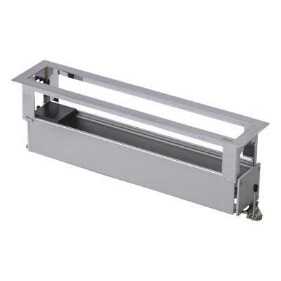 SM-CEP-6M - Caja de Escritorio / 6 Módulos K45 / Salida Posterior de Cables / Aluminio Anodizado / Resistencia +125 °C