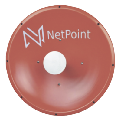 NPTR3 - Antena Direccional / 4 ft (1.2 m) / 4.9-6.4 GHz / Ganancia 37 dBi / Polarización Dual Slant 45° y 90° / Resistente a Ambientes Salinos