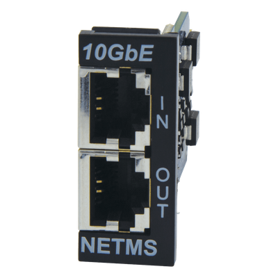 DTK-NETMS - Módulo de Protección contra Sobretensiones / Reemplazo Rápido / 20kA por Par / 10GBASE-T / PoE+ / Compatible DTK-VM2R24