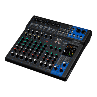 MG12XUK - Mezcladora de Audio Analógica / 12 Canales / 6 Entradas Micrófono-Línea / 2 Entradas Estéreo / Efectos Integrados / USB / Phantom +48V