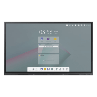 WA75FA - Pantalla Interactiva / 75" / 4K UHD 3840x2160 / Táctil IR 8 ms / Brillo 400 nits / Android 14 EDLA / Wi-Fi y Bluetooth / VESA 800x400