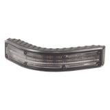 ED5101CAW - Luz direccional de esquina, 12 Led,12-24 Vcc, Lente transparente, ámbar/blanco