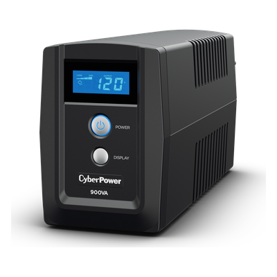 OM900ATLCD - UPS CYBERPOWER BASIC OM900ATLCD 900VA/45W-TORRE-33 MINUTOS STAN BY 120V AC ENTRADA 120V AC SALIDA 8xNEMA 5-15R